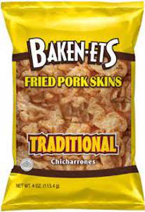 Baken-Ets Traditional Chicharrones, 4 oz (113.4 g)