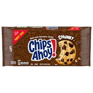 Chips Ahoy! Chunky Cookies Party Size!, 24.75 oz (1 lb 8.75 oz) 701 g