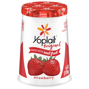 Yoplait Low Fat Strawberry Yogurt, 6 oz (170 g)
