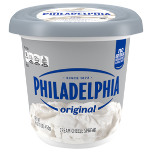 Philadelphia Original Cream Cheese Spread, 16 oz (1 lb) 453 g