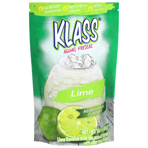 Klass Lime Drink Mix, 14.7 oz (400 g)