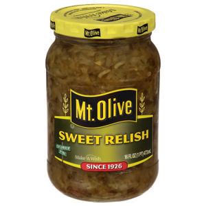 Mt. Olive Sweet Relish, 16 fl oz (1 pt) 473 ml