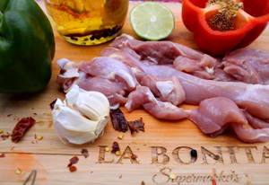 Fajita De Pollo Deshuesado/Chicken Fajitas