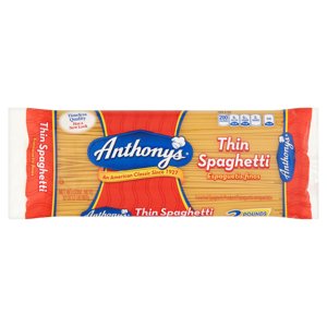 Anthony's Spaghetti, Thin, 32 oz (2 lb) 907 g