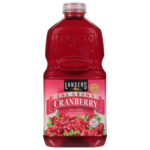 Langers Cranberry Juice Cocktail from Concentrate, 64 fl oz (2 qts) 1.89 l