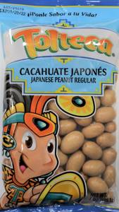Tolteca Cacahuate Japones Regular, 7 oz