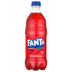 Fanta Soda, Strawberry, 1 package
