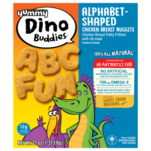 Yummy Chicken Breast Nuggets, Alphabet-Shaped, 21 oz (1.313 lbs)