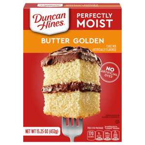 Duncan Hines Butter Golden Cake Mix, 15.25 oz (432 g)