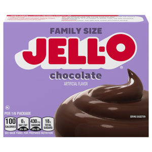 Jell-O Chocolate Pudding & Pie Filling Family Size, 1 package
