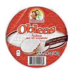Las Sevillanas Obleas Con Cajeta, 1.4 oz (40g)