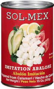 Sol-Mex Imitation Abalone, 15 oz