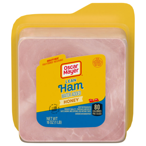 Oscar Mayer Ham, Lean, Honey, 16 oz (1 lb)