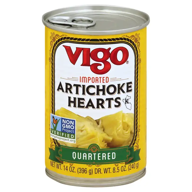 Vigo Artichoke, Hearts, Quartered, 14 Oz (396 G) | Food Depot