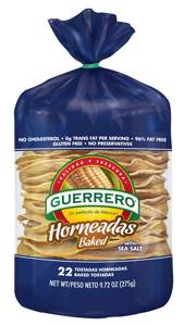 Guerrero Tostadas, Baked, with Sea Salt, 22 tostadas [9.72 oz (275 g)]