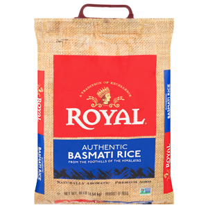 Royal Authentic Basmati Rice, 10 lb (4.54 kg)