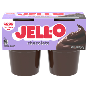 Jell-O Pudding Snacks, Chocolate, 15.5 oz (440 g)