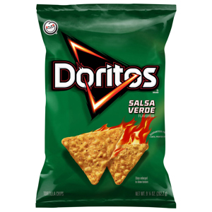 Doritos Salsa Verde Tortilla Chips, 9.25 oz (262.2 g)