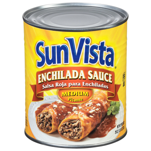 SunVista Medium Enchilada Sauce, 29 oz (1 lb 13 oz) 820 g