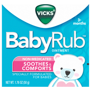 Vicks Non-Medicated Ointment, 1.76 oz (50 g)