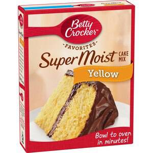 Betty Crocker Yellow Cake Mix, 13.25 oz (375 g)