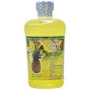SueroMax Oral Electrolyte Solution, Pineapple Flavor, 33.8 fl oz (1L)