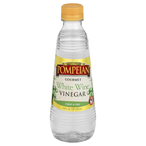 Pompeian Vinegar, Gourmet, White Wine, 16 fl oz (1 pt) 473 ml