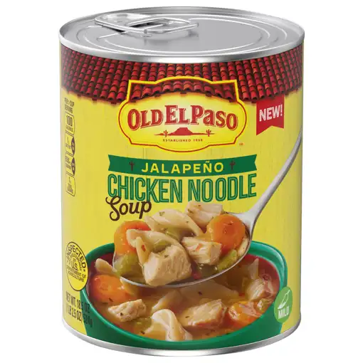 Nederland Market Basket – Old El Paso Chicken Noodle Jalapeno Soup