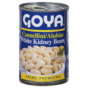 GOYA WHITE KIDNEY BEANS, PRIME PREMIUM, 15.5 OZ (439 G)