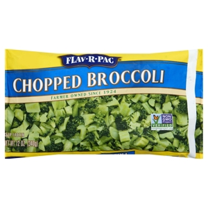 Flav R Pac Broccoli, Chopped, 12 oz (340 g)