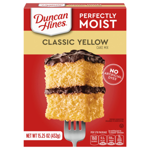 Duncan Hines Classic Yellow Cake Mix, 15.25 oz (432 g)