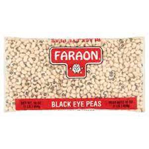 Faraon Black Eye Peas, 16 oz (1 lb) 454 g