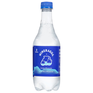 Mineragua Water, Sparkling, 17.7 fl oz (1.1 pt) 524 ml