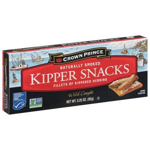 Crown Prince Kipper Snacks, Wild Caught, Naturally Smoked, 3.25 oz (92 g)