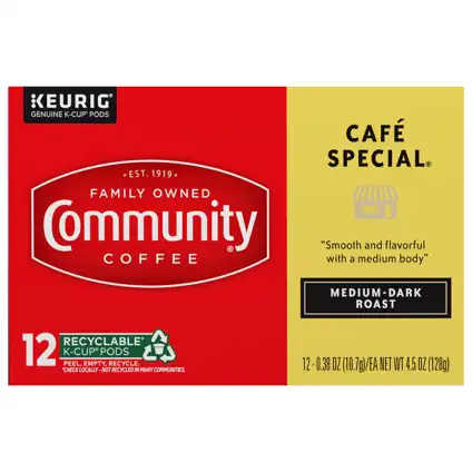 74 New Iberia – Community Coffee Coffee, Medium Roast, Breakfast