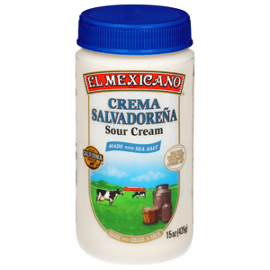 El Mexicano Sour Cream, Salvadorian Style, 15 oz (425 g)
