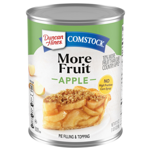 Duncan Hines More Fruit Apple Pie Filling & Topping, 21 oz (1 lb 5 oz) 595 g
