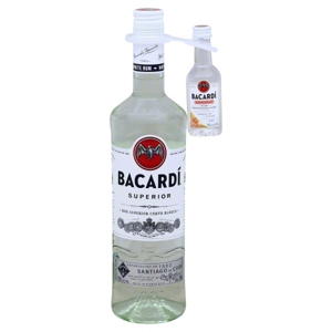 Bacardi Rum, White, Grapefruit, 2 bottles