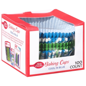Betty Crocker Baking Cups, Cool in Blue, 100 baking cups