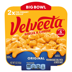 Velveeta Big Bowl Original Shells & Cheese, 5 oz (142 g)
