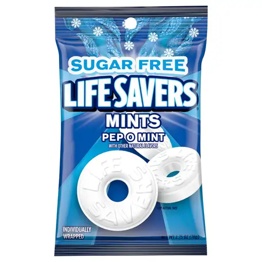 mintsフリー Life Savers Wint O Green Sugar Free Breath Mints Hard Candy