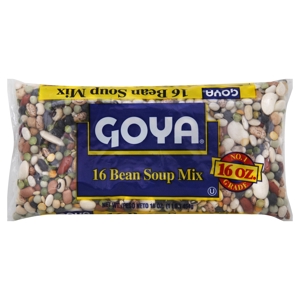 Goya Soup Mix, 16 Bean, 16 oz (1 lb) 454 g