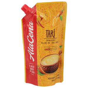 AlaCena Chili Sauce, Yellow Hot, 400 g (14.11 oz)