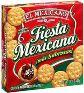 El Mexicano Fiesta Mexicana Crackers, 14.11 oz