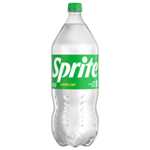 Sprite Soda, Lemon-Lime, 2 liter (2 qt 3.6 fl oz) 67.6 fl oz