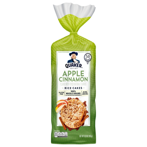 Quaker Apple Cinnamon Rice Cakes, 6.53 oz (185 g)