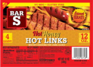 Bar Hot Links 12z Hot Honey