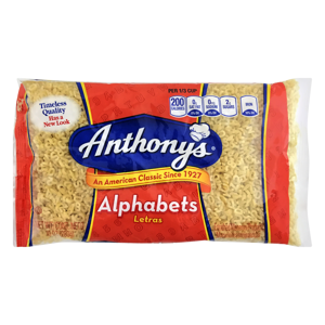 Anthony's Alphabets, 10 oz (283 g)