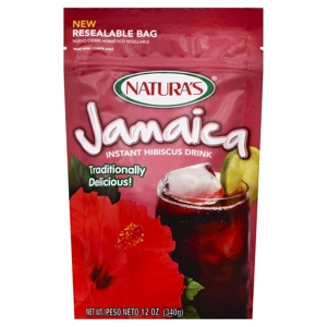 Naturas Instant Hibiscus Drink, Jamaica, 12 oz (340 g)