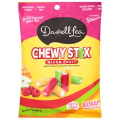 Welcome – Abbeville, Al – Darrell Lea Mixed Fruit Chewy Stix, 7 Oz